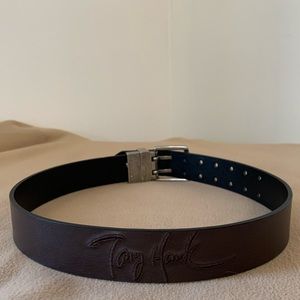 Tony Hawk Reversible Leather Belt
